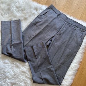 Calvin Klein Slim Fit Dress Pants - Size 33/30 - Grey